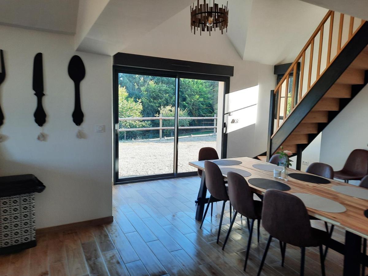 Madelaine Ranch, Nouvelle Piscine 2025 Villa Le Gast Luaran gambar